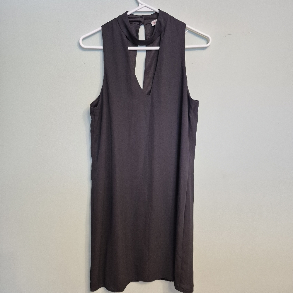 Guess Women's Black Minimalist Evening Mini Dress Size Small - Picture 2 of 7